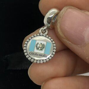 ✨🔥Pandora Guatemala Flag Exclusive Charm Pendant